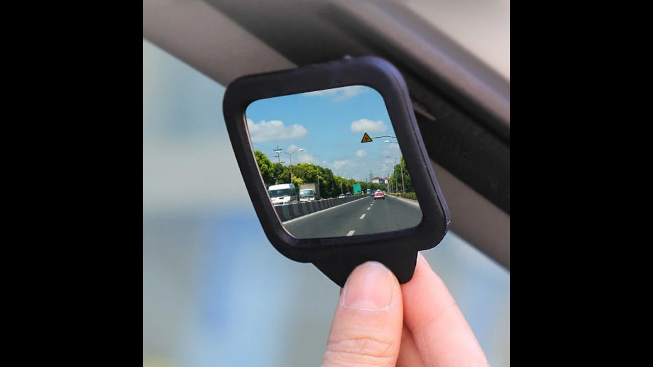 Rear View Facing Back Seat Mirror, with Adjustable Angle, for Safety, Reversing, Blind Spot, Monitor