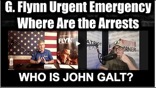GEN FLYNN W/ WHERE ARE THE ARRESTS. NO KIDDING. WE ARE PAST THE POINT OF NO RETURN. WHO IS John Galt