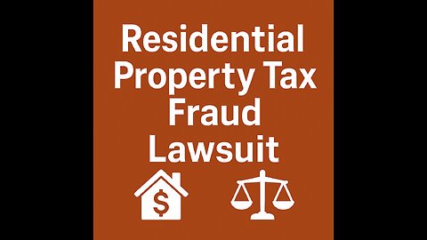 RESIDENTIAL PROPERTY TAX LAWSUIT PACKAGE SALE $199.00
