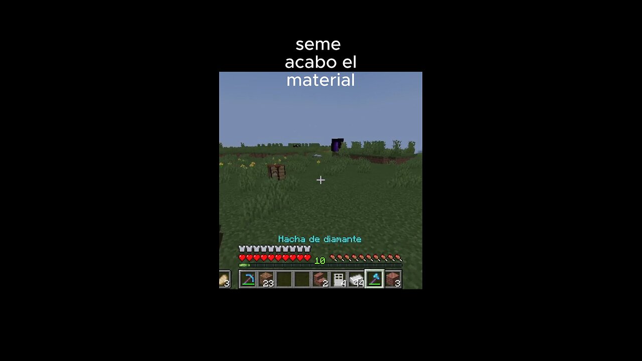 se me acabó el material