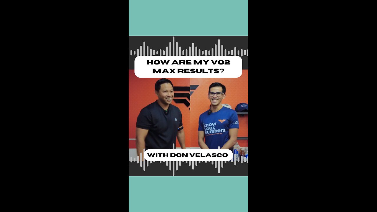 HOW ARE MY VO2 MAX RESULTS???