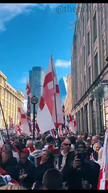 Are the Brits finally starting to wake up? Thousands protested against Muslim immigration. Too late?