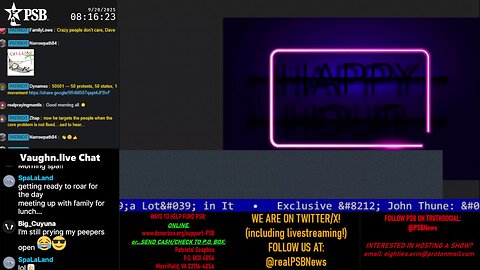 2025-09-20 08:11 EDT - Patriots Rising: with Q Trooper & Majjik