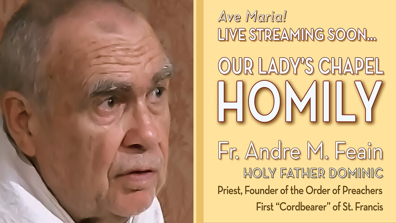 Feast of St. Dominic - August 8, 2025 - OLC HOMILY