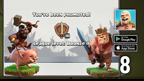 Clash of Clans Gameplay Walkthrough Part 8 Bronze (iOS, Android) | COC