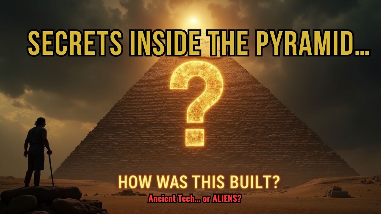 The Great Pyramid Mystery || How Did They Build It Without Technology? || Not Just a Tomb?