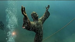 Italy: The 'Christ of the Abyss' Statue Cleaned by Divers ~ by No Comment TV