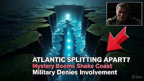 Atlantic Ocean Is Splitting In Two, Military Denies Unexplained Booms