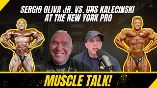 Muscle Talk: Sergio Oliva Jr vs Urs Kalecinski at the New York Pro