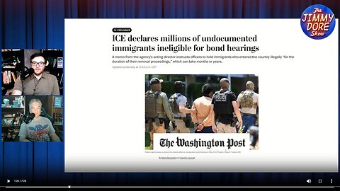 Millions of illegals declared ineligible bond hearings by The Washington Post▮The Jimmy Dore Show