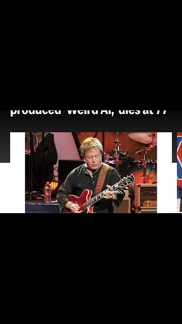 Rick Derringer, who had a hit with ‘Hang On Sloopy’ and produced ‘Weird Al,’ dies at 77