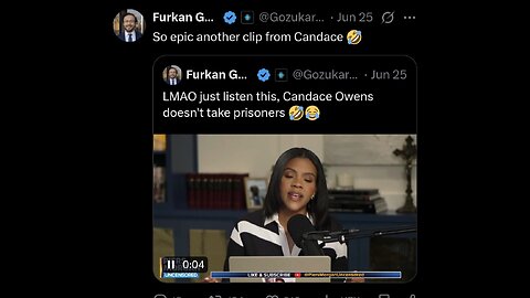 LMAO just listen this, Candace Owens doesn't take prisoners