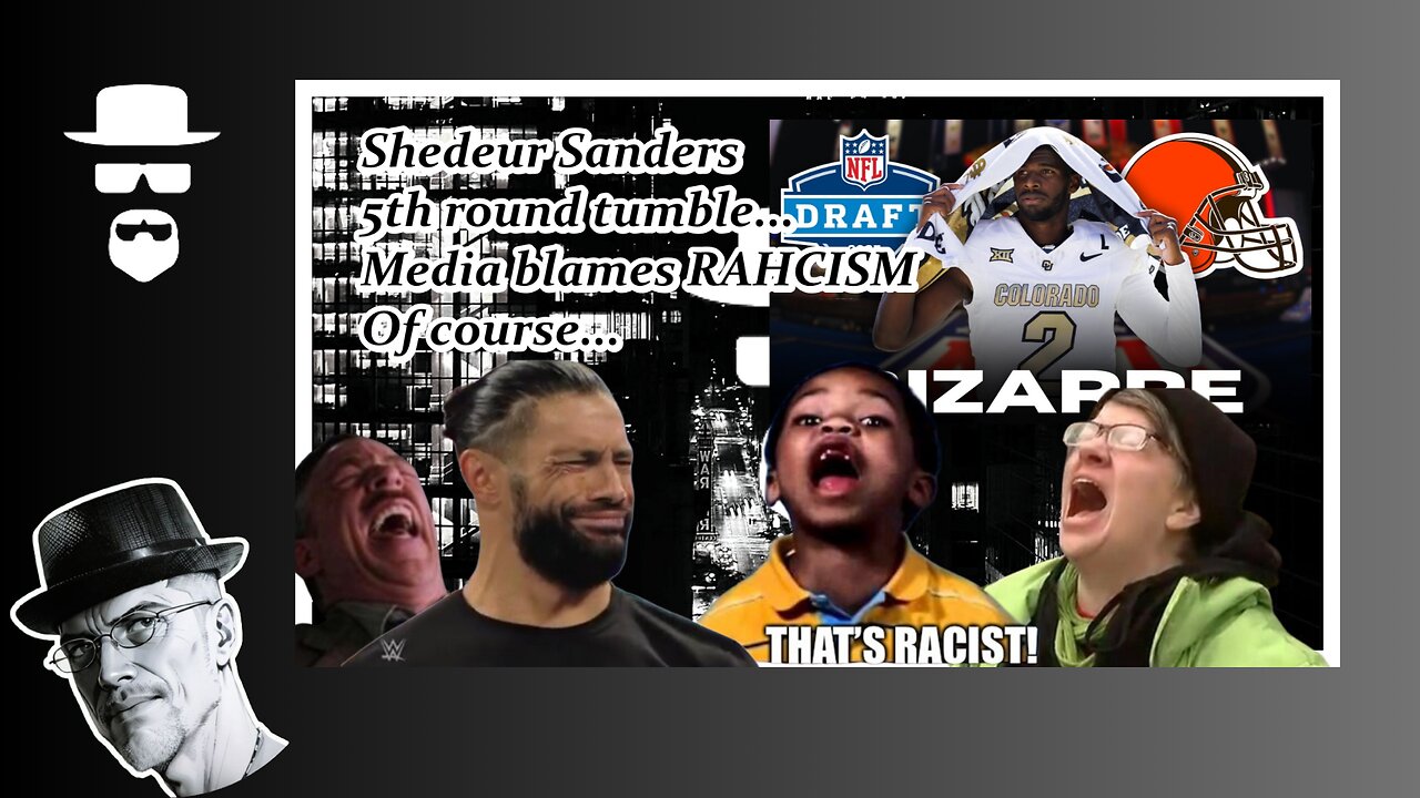 DEON'S KID TUMBLES IN THE DRAFT, BLAME RACISM--OF COURSE...