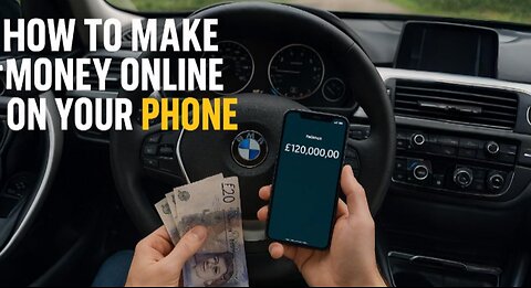 How to make money online on your phone 📲 5 METHODS