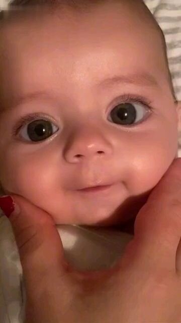 this baby asked, "Why does America hate us?"