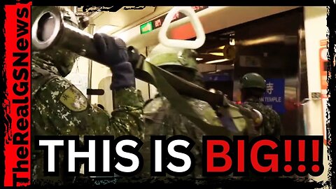 🚨 ALERT: Taiwanese Troops Train To Use Subway To Their Advantage During Chinese Invasion Of Taipei