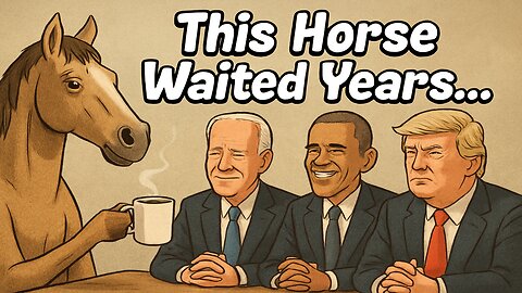 You’ll Never Guess What This Horse Was Waiting For