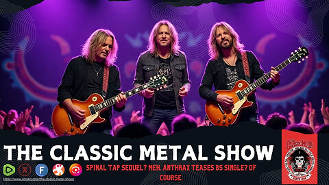 Spinal Tap Sequel? Meh. Anthrax Teases BS Single? Of Course