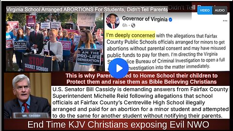 Virginia School Arranged ABORTIONS For Students, Didn't Tell Parents