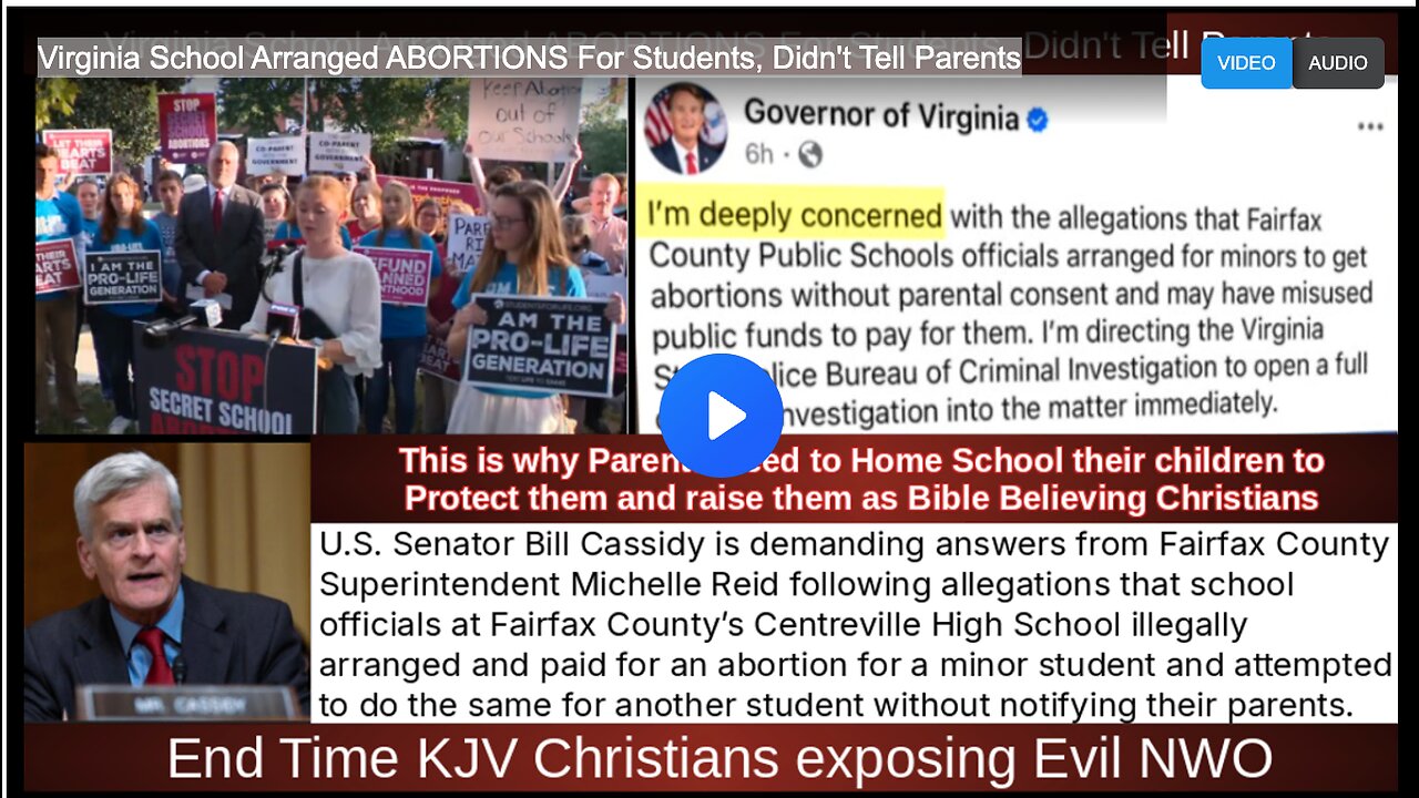 Virginia School Arranged ABORTIONS For Students, Didn't Tell Parents