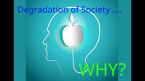 Degradation of Society ... Why?