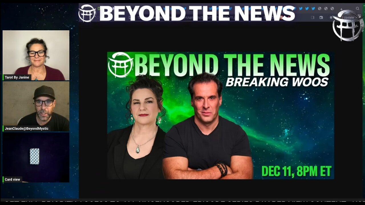 BEYOND THE NEWS with JANINE & JEAN-CLAUDE