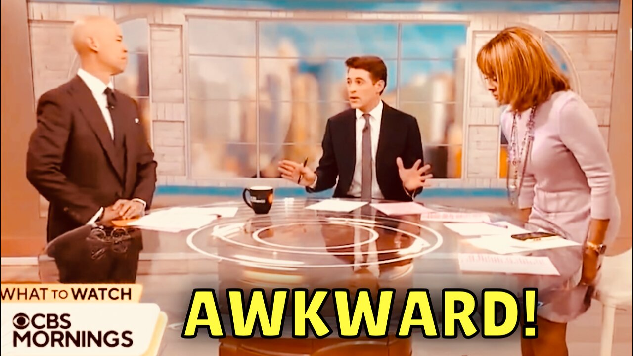 You WON’T BELIEVE the Tension on CBS this Morning!😱😂