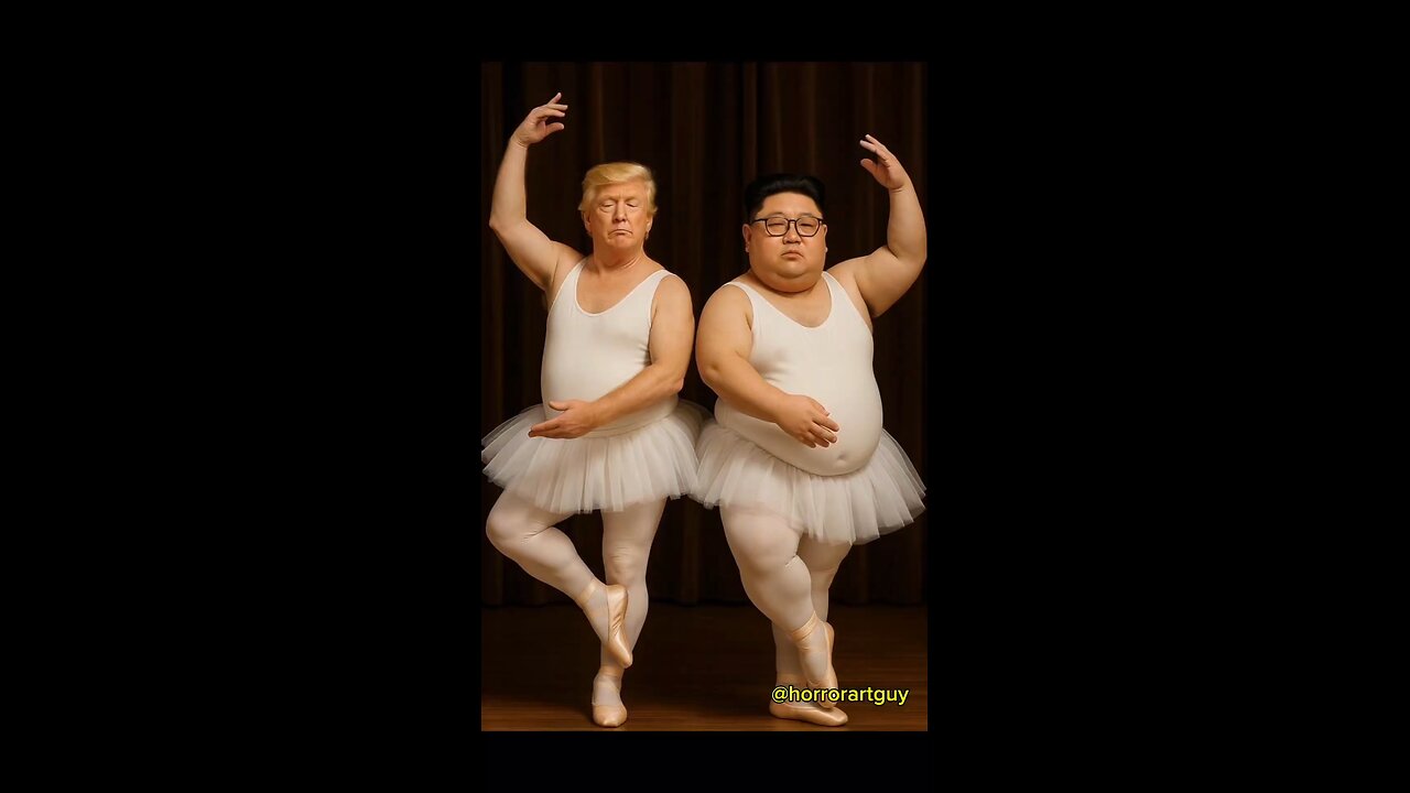 Ballerina Trump And Kim Jong Un