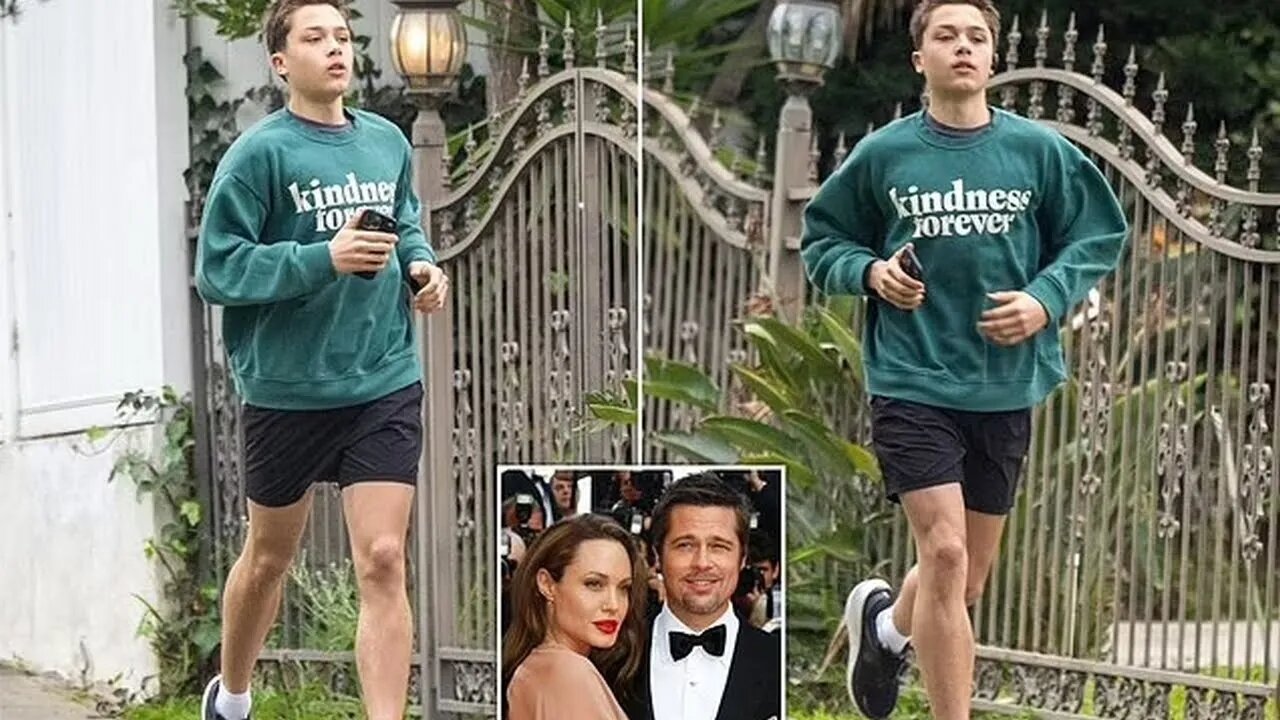 "Knox Jolie-Pitt Steps Out After 10 Years"