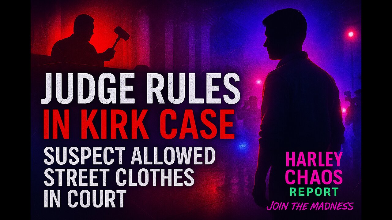 Breaking: Judge Rules on Charlie Kirk Suspect’s Courtroom Clothing 🔥