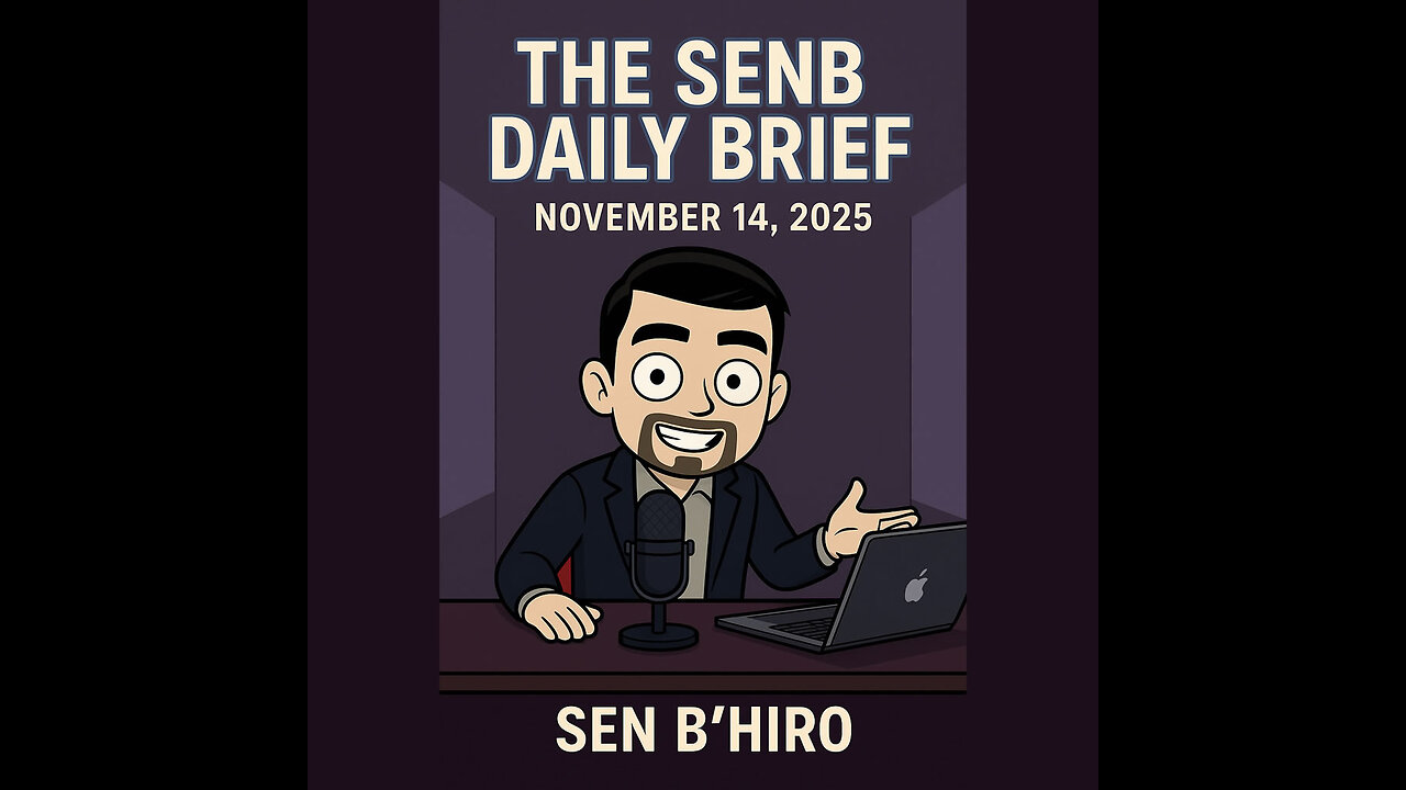 Bitcoin Drops Below $95K, Markets Panic After CPI Breakdown | SENB Daily Brief (Nov 14, 2025)