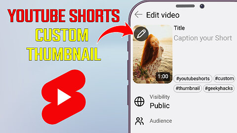 How to Change or Add a Thumbnail on YouTube Shorts