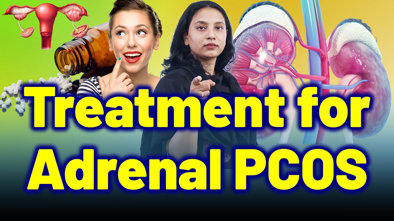 Best Solution for Adrenal PCOS | Treatment Cure Medicine Surgery | Gynaecology Women Female |
