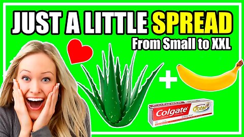 JUST A SPREAD OF ALOE VERA, BANANA AND TOOTHPASTE and you will see the results in your...