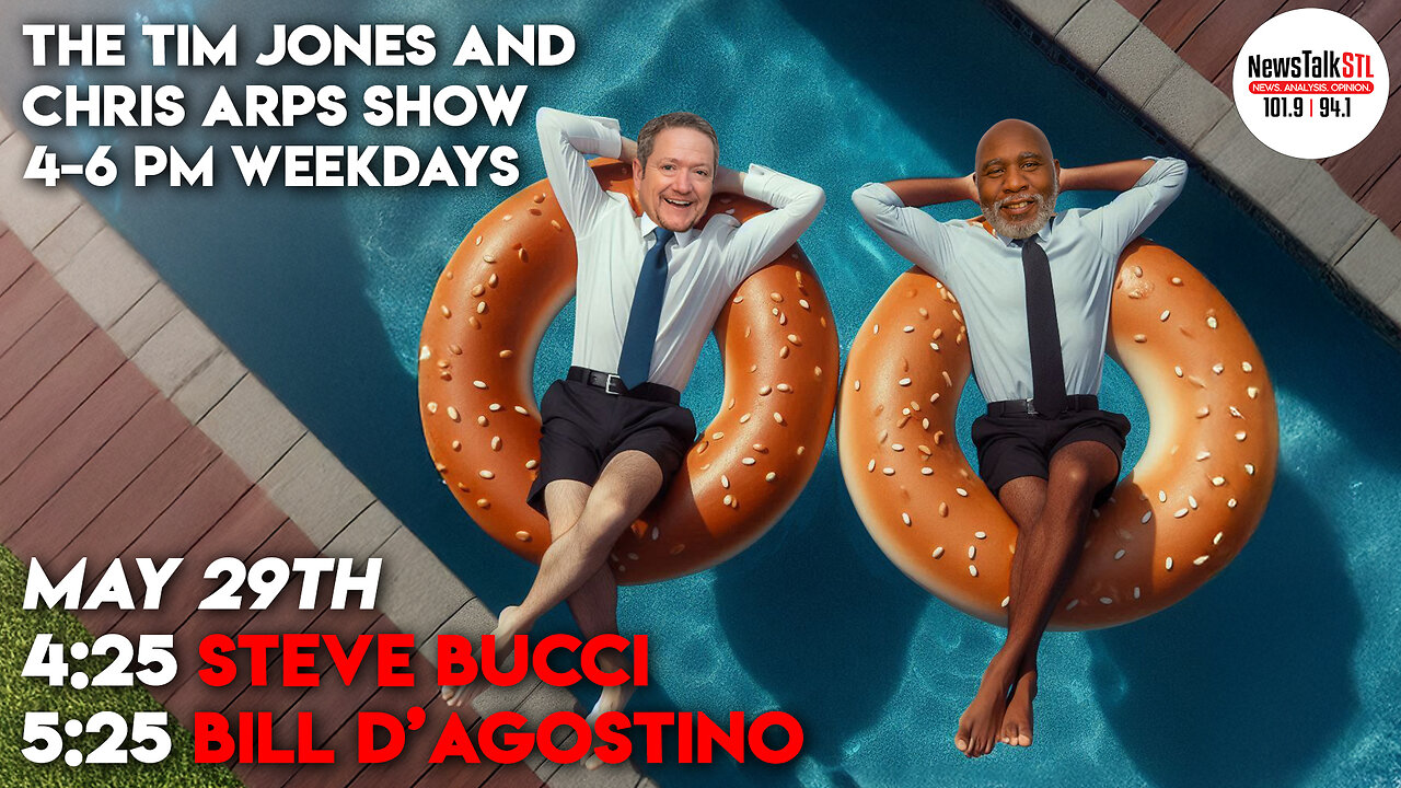 The Tim Jones and Chris Arps Show 05.29.2025 Steve Bucci | Bill D'Agostino
