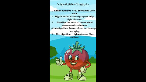 Benefits of tomatoes