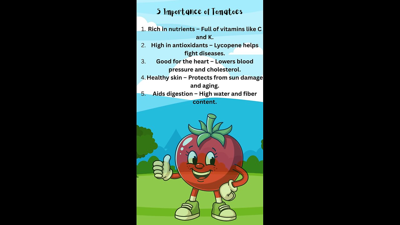 Benefits of tomatoes