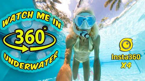 Zoey's Bikini 360°💖 Dive Into My Underwater World