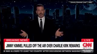 CNN and Brian Stelter are absolutely MELTING DOWN after ABC pulled Jimmy Kimmel off air