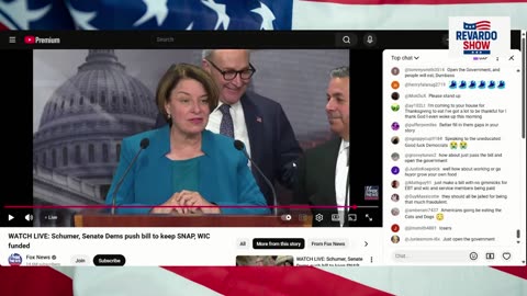 #BREAKINGNEWS LIVE: Schumer & Senate Dems Scramble To Save SNAP + WIC — What They’re NOT Telling You