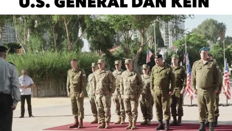 U.S. Army’s top general just landed in Israel, showing STRONG military ties as war threats rise.