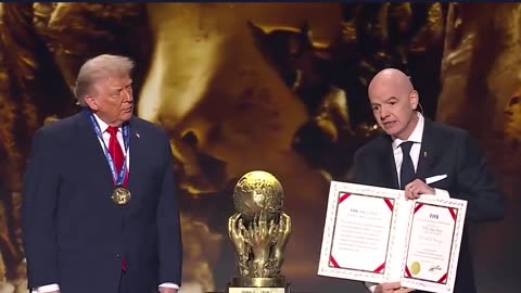 President Donald J. Trump Wins the Inaugural 2025 FIFA Peace Prize