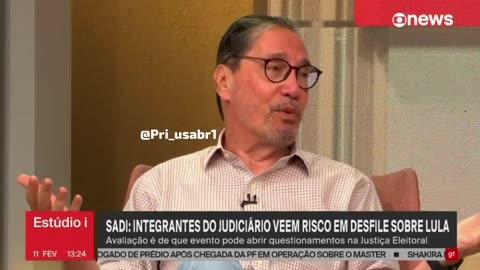 Merval Pereira: “O TSE foi muito rigoroso com o ex-presidente Jair Bolsonaro, que acabou ficando inelegível por causa de uma reunião com embaixadores. Agora, não dá para ignorar a ligação da escola de samba com o presidente Lulaladrão.