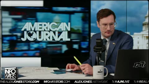 INFOWARS LIVE - 3/25/25: The American Journal with Harrison Smith / The Alex Jones Show / The War Room With Owen Shroyer