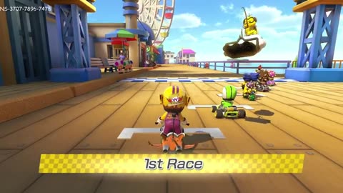 5-15-25 Edition of Mario Kart 8 Deluxe win on Tour LA Laps Track