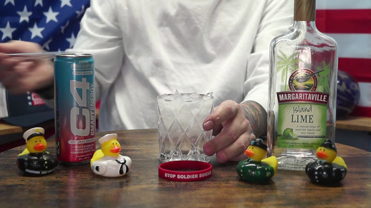 Kenneth McDermott - Margaritaville Island Lime Tequila & C4 Cherry Berry Lime Smart Energy Drink