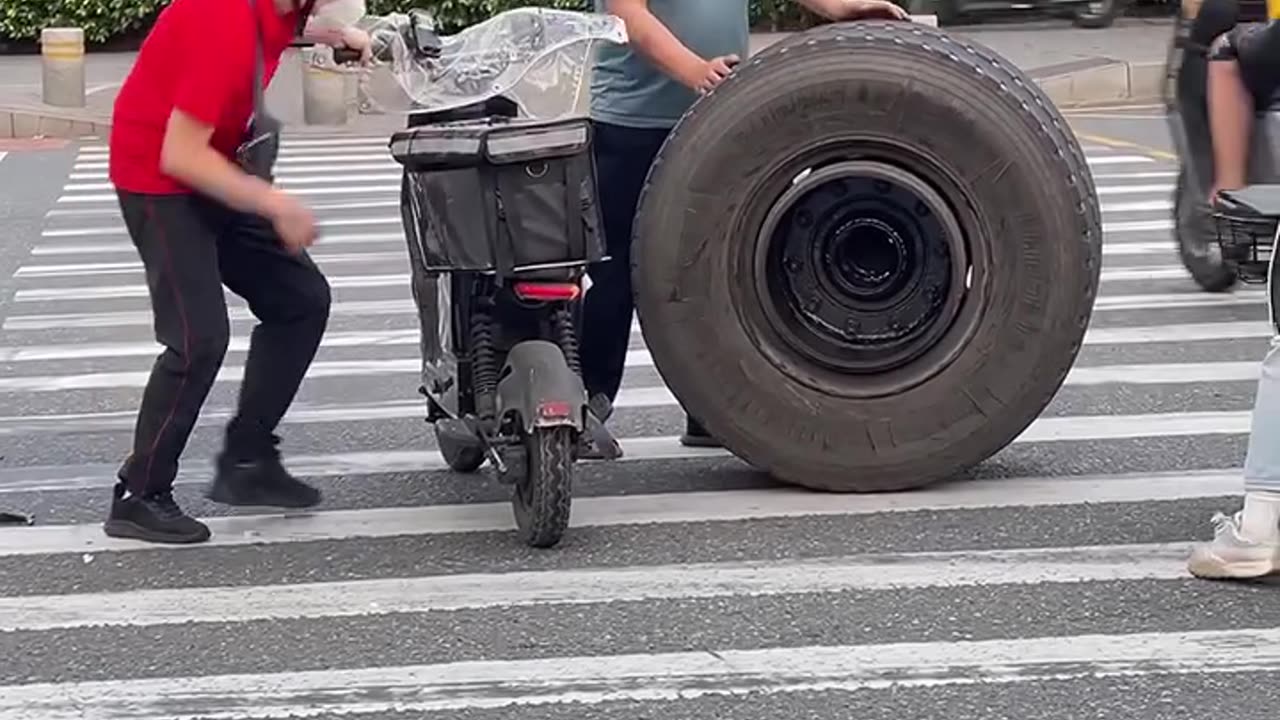 A Literal Tire Embarrassed Him In Front Of His Crush! 😂