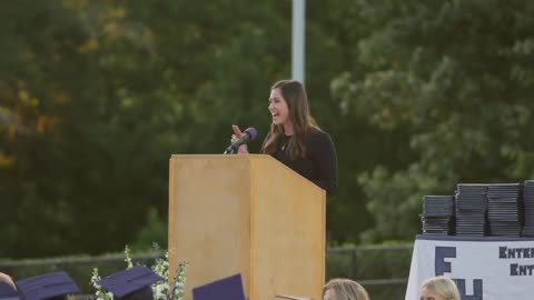 Senator Katie Britt Delivers Commencement Address to Enterprise High School 2025 Graduating Class