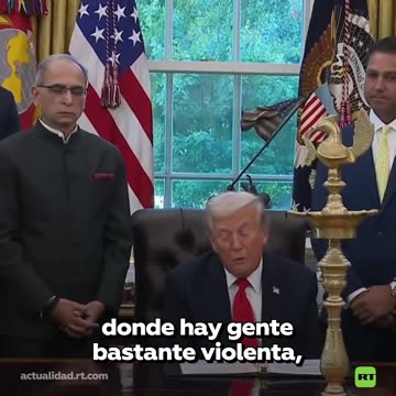 Trump lanza nueva amenaza a Hamás si "sigue actuando mal"