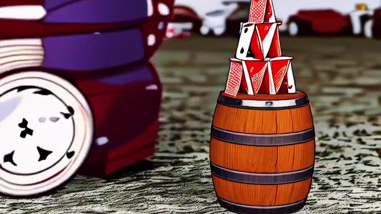 trying to tap the top card...with fails!